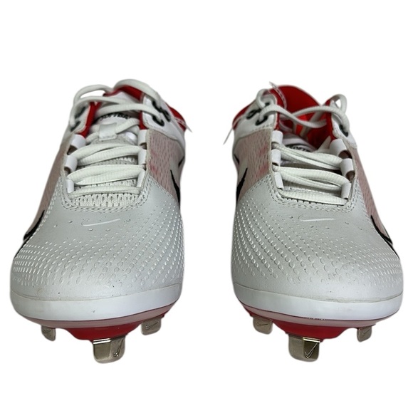 Nike Hyperdiamond 4 Elite React Softball Cleat Spikes University Red White Sz 9 - Picture 7 of 11